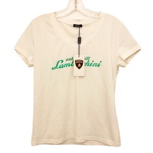 AUTOMOBILI LAMBORGHINI V-NECK T-SHIRT